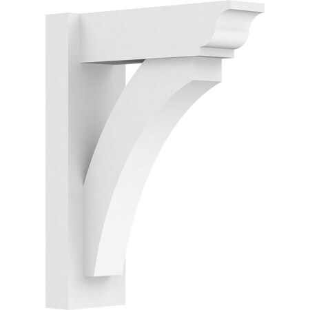 Thorton Architectural Grade PVC Outlooker With Traditional Ends, 5W X 14D X 18H